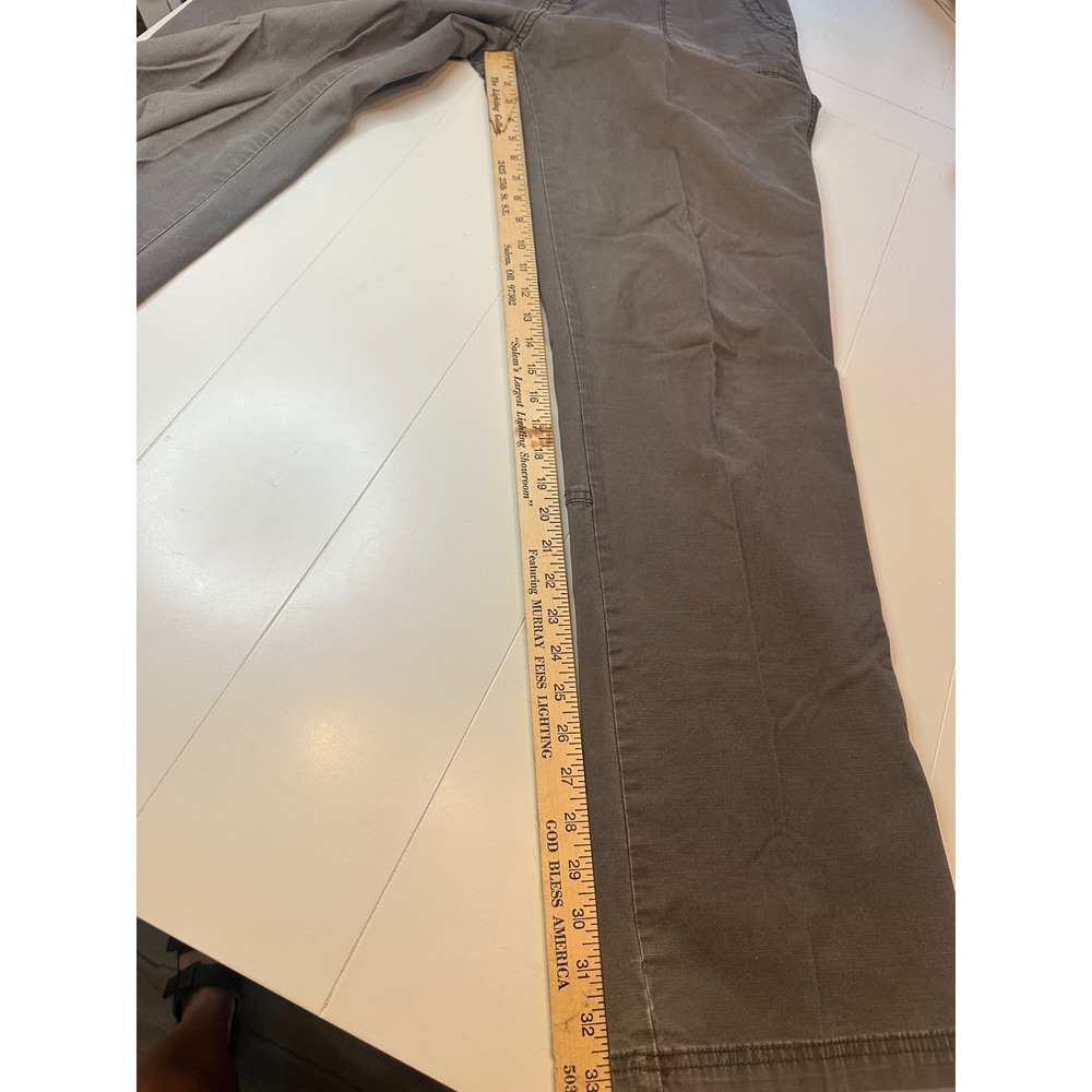 Eddie Bauer Ripstop Pants Womens 14T Grey Good Utility Gorpcore 22307912 - Picture 4 of 11
